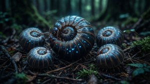 Glowing Pillbugs