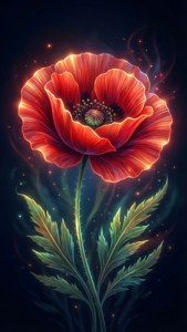 Glowing Poppy Dark