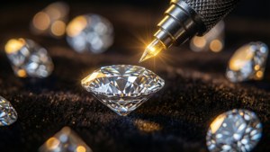 Glowing Probe on Diamond