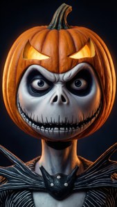 Glowing Pumpkin King