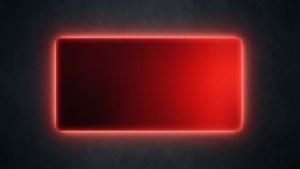 Glowing Red Rectangle