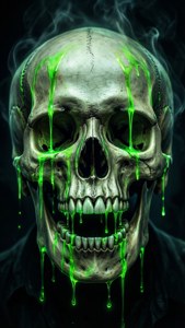 Glowing Skull Drip