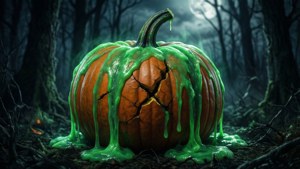 Glowing Slime Pumpkin