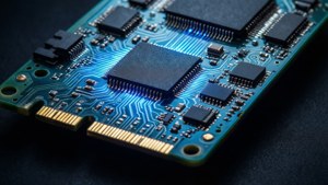 Glowing SSD Macro