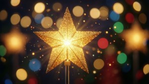 Glowing Star Bokeh