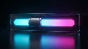 Glowing Volume Slider