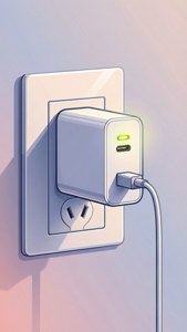 Glowing Wall Adapter