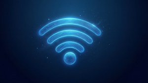 Glowing Wi-Fi Signal