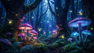 Glowing Woods