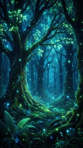 Glowing Woods