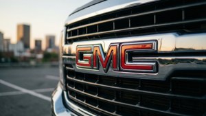 GMC Grille Close-up