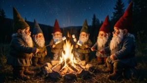Gnome Campfire Night