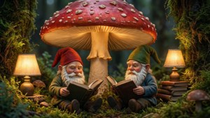 Gnome Reading Nook