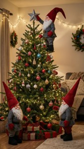 Gnomes Christmas Tree