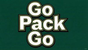 Go Pack Go Typography