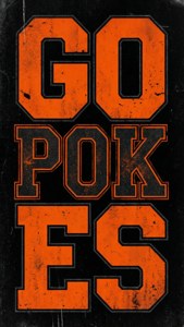 Go Pokes Bold Typography