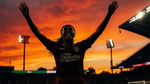 Goal Celebration Silhouette