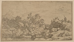Goat Herd on a Hill