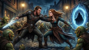 Goblin Battle Night