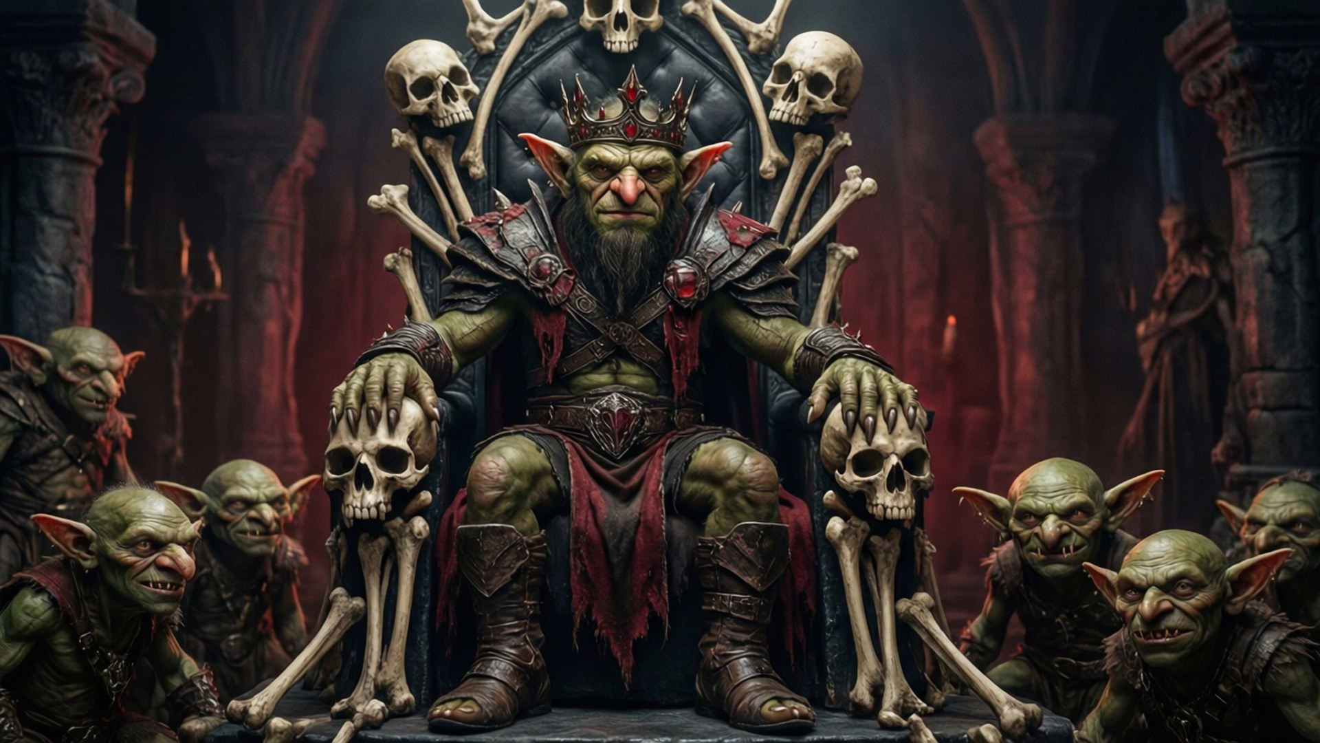 Goblin King Throne by Wallpapers.art Studio
