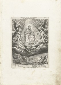 God de Vader met het hoogste engelenkoor