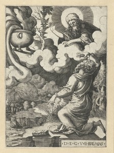God verschijnt aan Jeremia