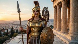 Goddess of Wisdom at Dawn