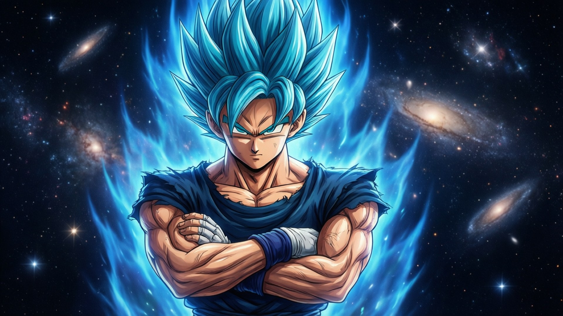 Gogeta Cosmic Stand by Wallpapers.art Studio