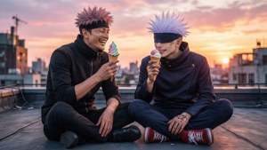 Gojo and Yuji Bonding