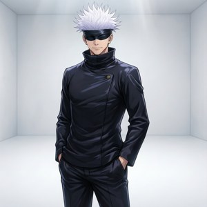 Gojo in Empty Space