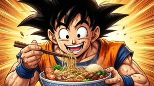 Goku Eating Meme