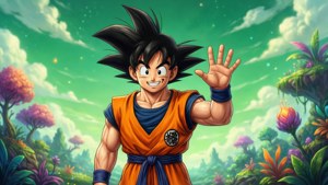 Goku on Namek Adventure