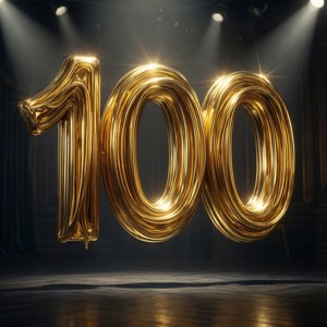 Gold 3D 100