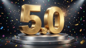 Gold 5.0 Award Podium