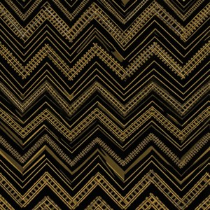 Gold and Black Geometry
