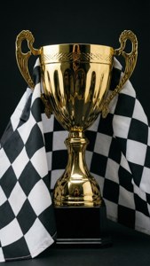 Gold and Checkered