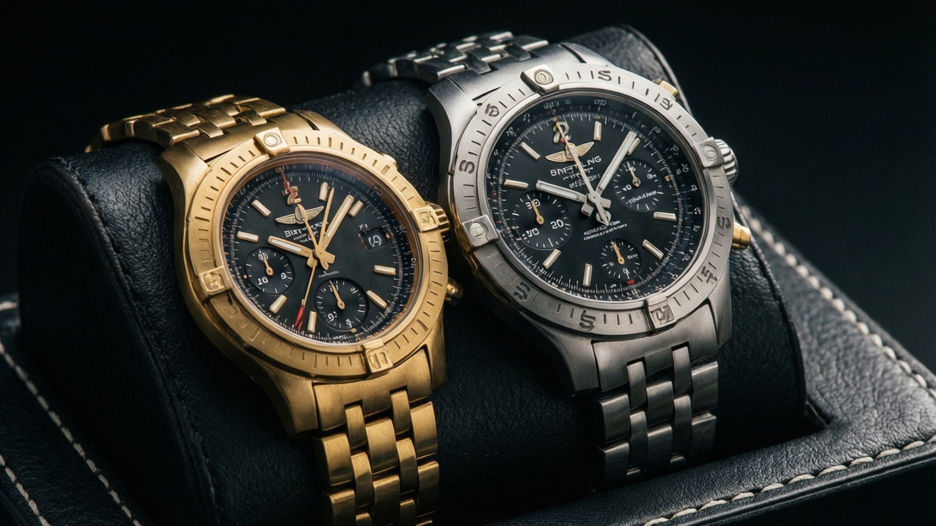 Gold and Steel Duo by Wallpapers.art Studio