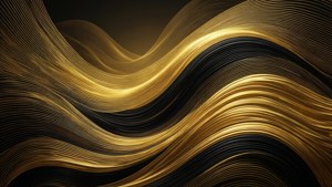 Gold Black Flow