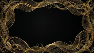 Gold Border Frame