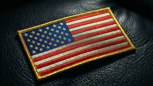 Gold Border Patch
