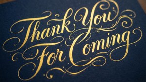 Gold Calligraphy