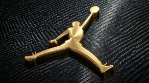 Gold Carbon Fiber Jordan