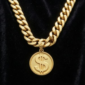 Gold Chain Pendant