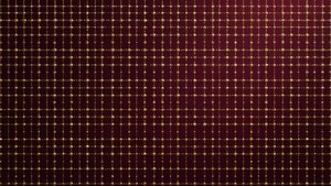 Gold Dot Grid Elegance