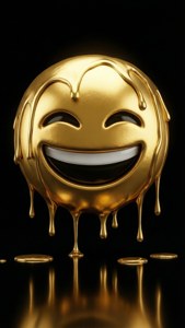 Gold Drip Smirk
