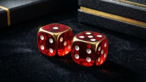 Gold Edged Dice