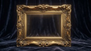 Gold Filigree Frame