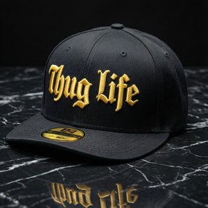 Gold Fitted Cap