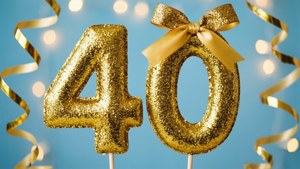 Gold Foil 40 Ribbon