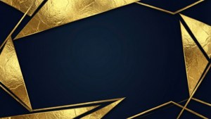 Gold Foil Angular Border